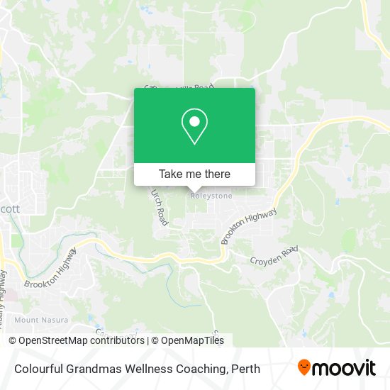 Colourful Grandmas Wellness Coaching map