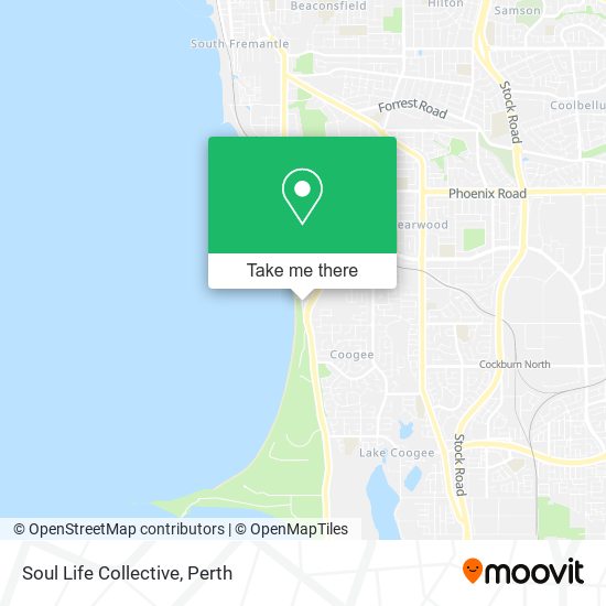 Soul Life Collective map