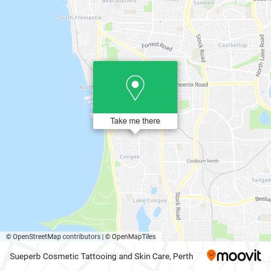 Mapa Sueperb Cosmetic Tattooing and Skin Care