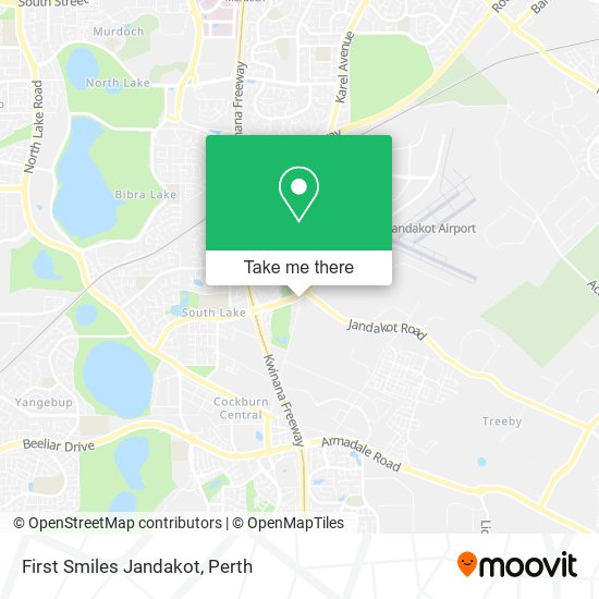 First Smiles Jandakot map
