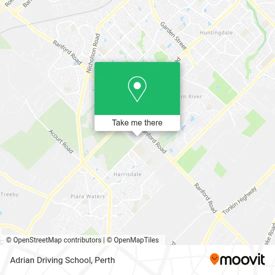 Mapa Adrian Driving School