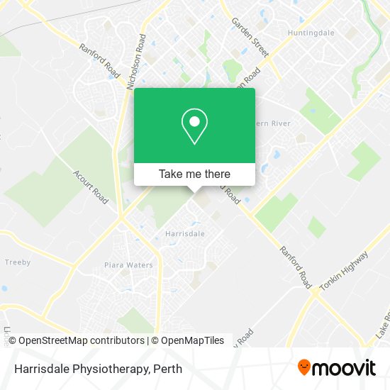 Harrisdale Physiotherapy map