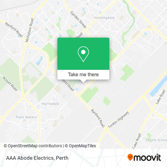 AAA Abode Electrics map