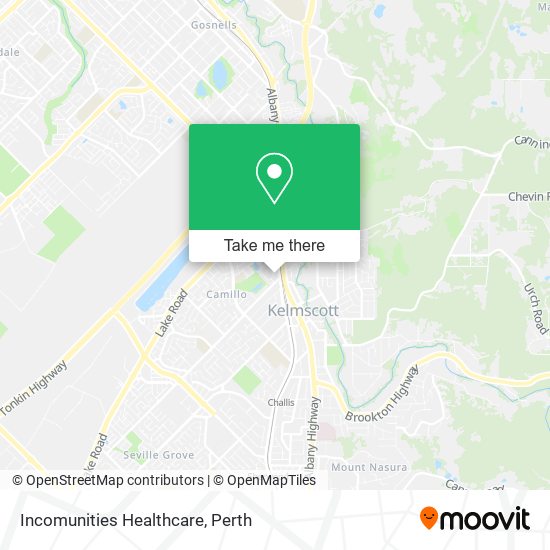 Mapa Incomunities Healthcare