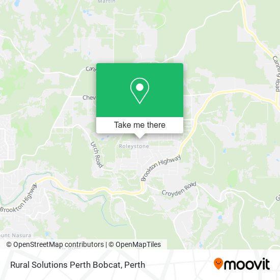 Mapa Rural Solutions Perth Bobcat