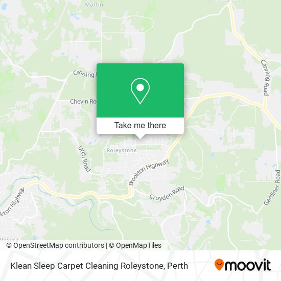 Mapa Klean Sleep Carpet Cleaning Roleystone