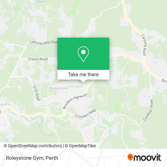 Mapa Roleystone Gym