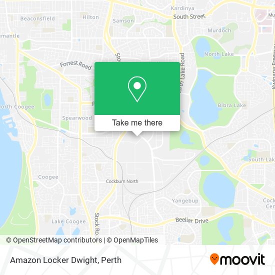 Amazon Locker Dwight map