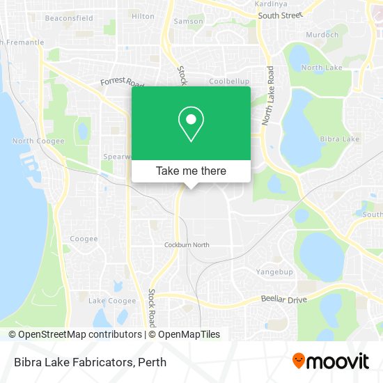 Bibra Lake Fabricators map