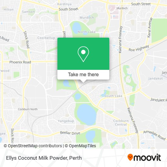 Ellys Coconut Milk Powder map