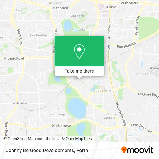 Mapa Johnny Be Good Developments