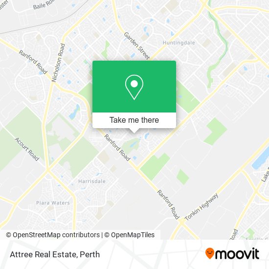 Attree Real Estate map