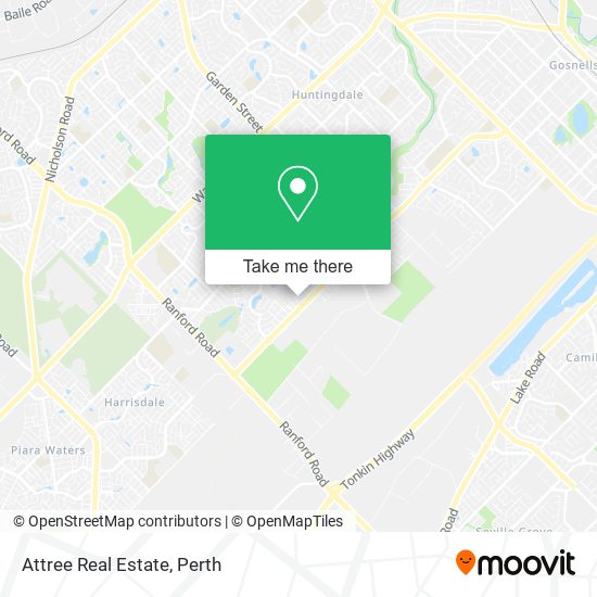 Attree Real Estate map