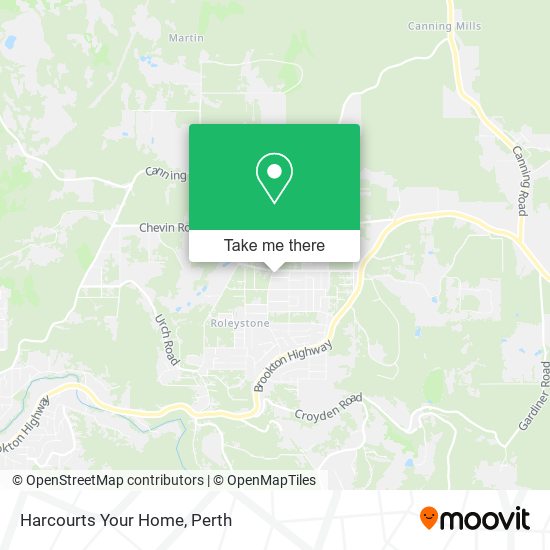 Mapa Harcourts Your Home