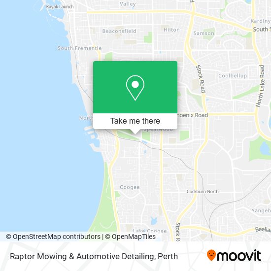 Mapa Raptor Mowing & Automotive Detailing