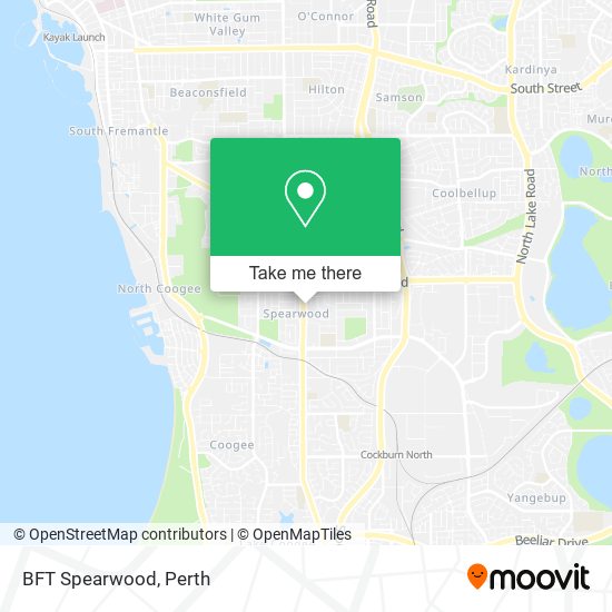 BFT Spearwood map