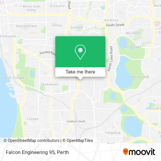 Mapa Falcon Engineering 95