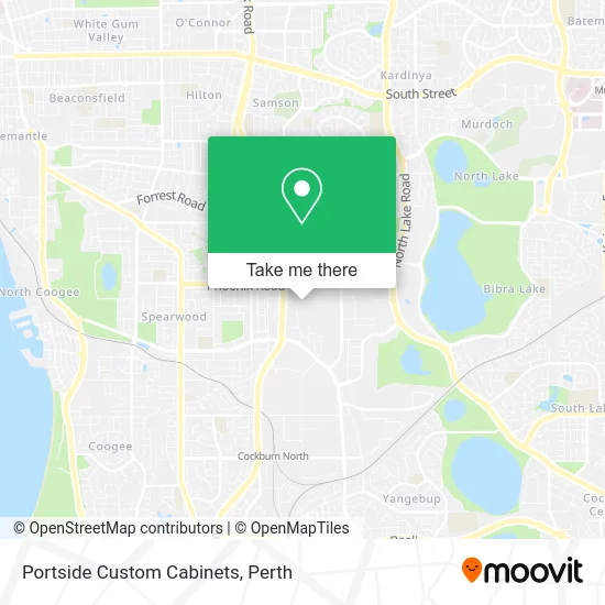 Mapa Portside Custom Cabinets