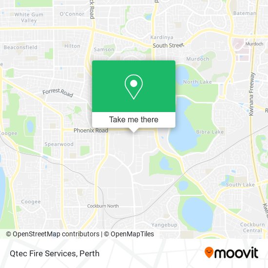 Qtec Fire Services map