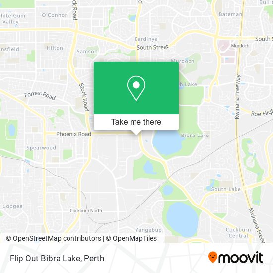 Flip Out Bibra Lake map