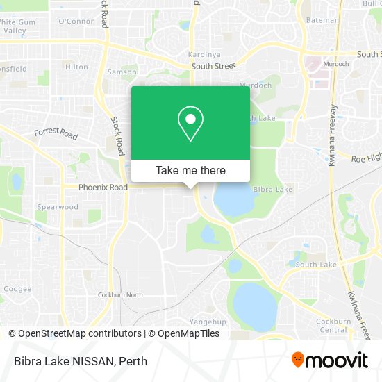 Bibra Lake NISSAN map