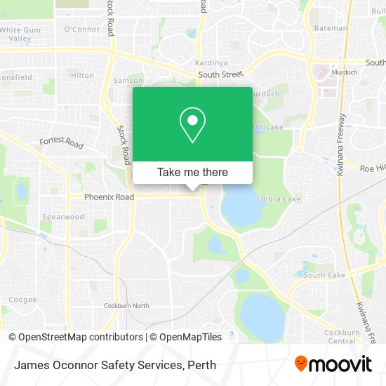 James Oconnor Safety Services map