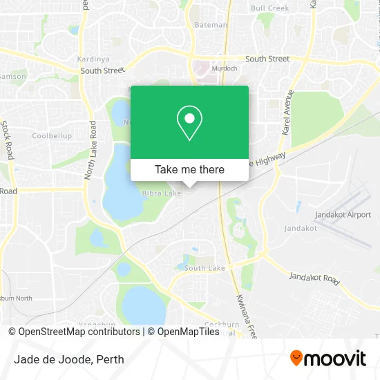 Mapa Jade de Joode