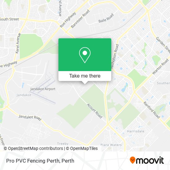 Pro PVC Fencing Perth map