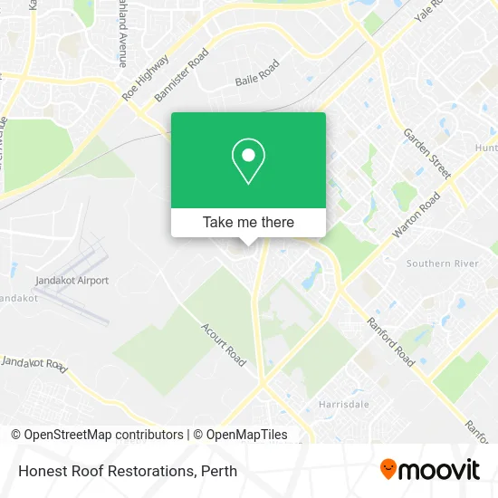 Mapa Honest Roof Restorations