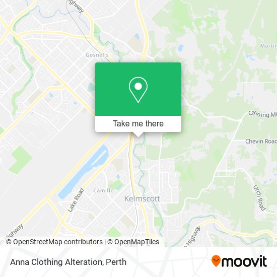 Anna Clothing Alteration map