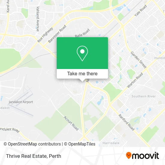 Mapa Thrive Real Estate