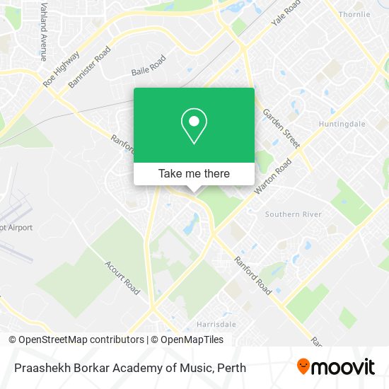 Praashekh Borkar Academy of Music map