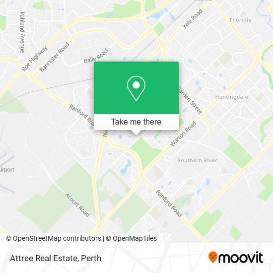 Attree Real Estate map