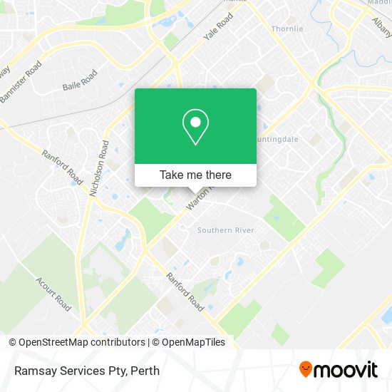 Ramsay Services Pty map