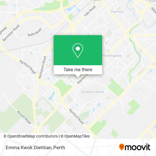 Emma Kwok Dietitian map