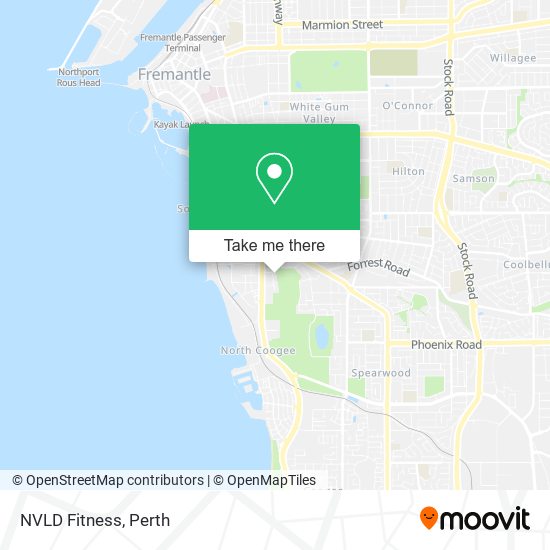 NVLD Fitness map