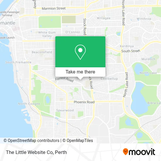 Mapa The Little Website Co