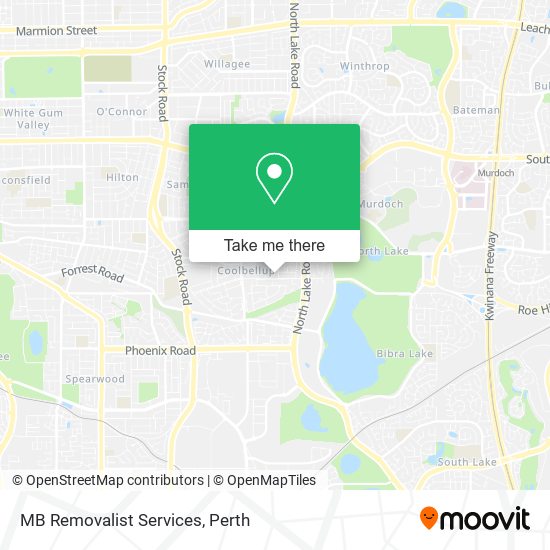 Mapa MB Removalist Services