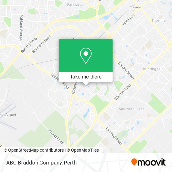 ABC Braddon Company map