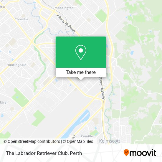Mapa The Labrador Retriever Club
