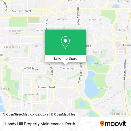 Handy Hill Property Maintenance map