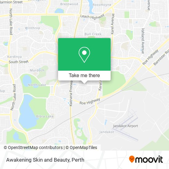 Awakening Skin and Beauty map