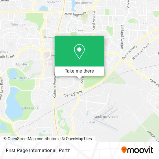 Mapa First Page International