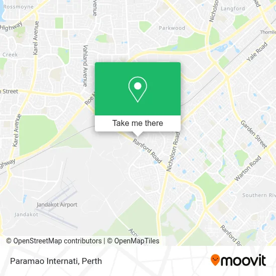 Mapa Paramao Internati