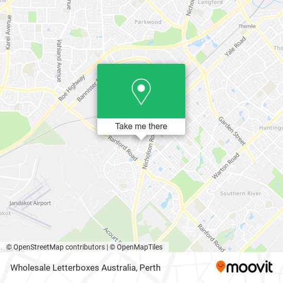 Wholesale Letterboxes Australia map