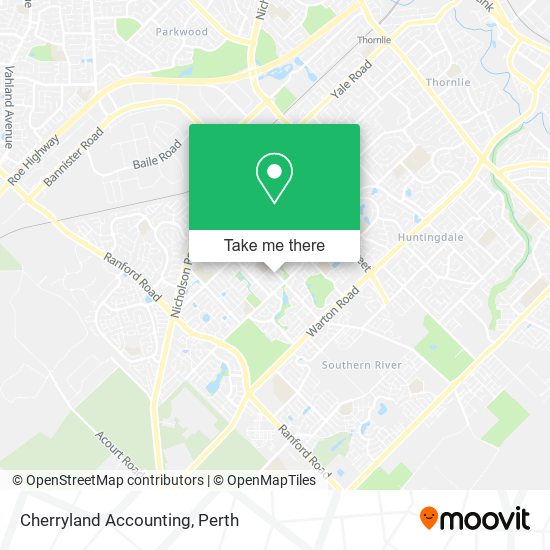 Cherryland Accounting map