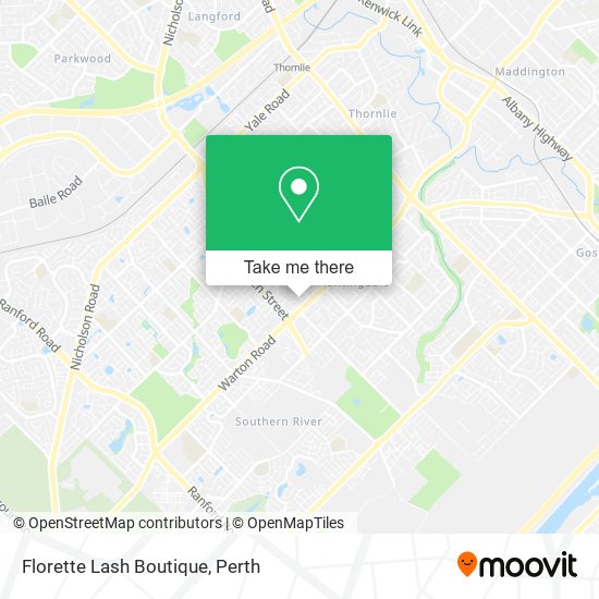 Florette Lash Boutique map