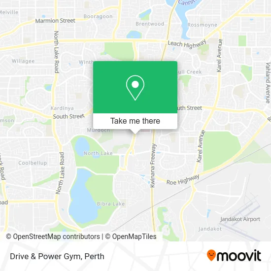 Mapa Drive & Power Gym