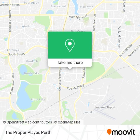 The Proper Player map