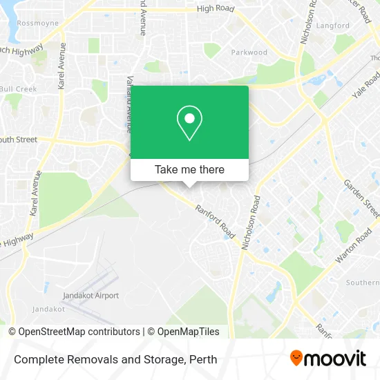 Mapa Complete Removals and Storage